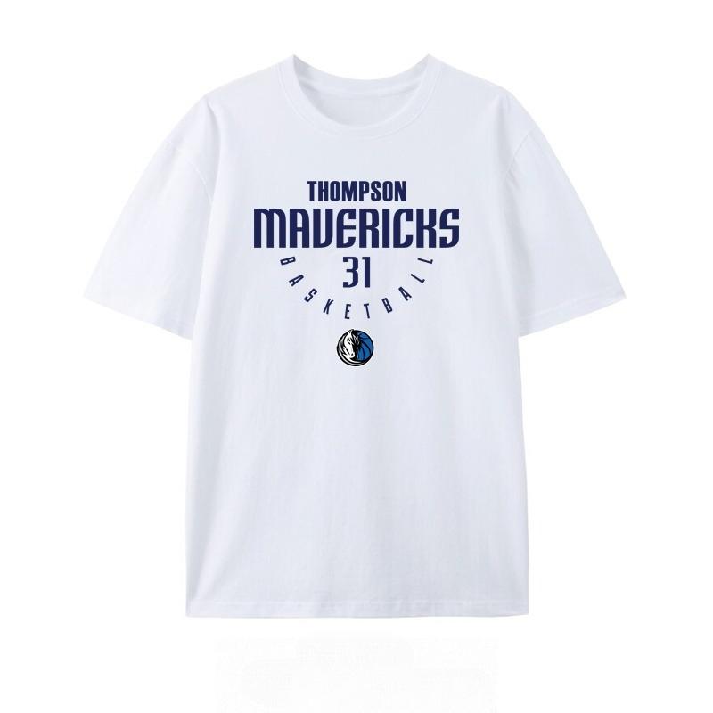 2025 Summer New Dallas Maverick Doncic 11 Kyrie Irving Same American Short-sleeved T-shirt Casual Men's Sports Training Clothes