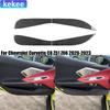 For Chevrolet Corvette C8 Z51 Z06 - Carbon Fiber Door Storage Panel Decoration Car Accessories Interior Cover Stickers