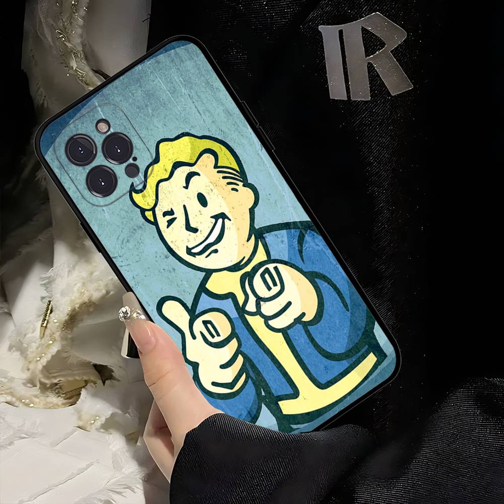 F-Fallout S-Series 4 Cool Game For IPhone 17 16 15 14 13 12 11 Pro Max 13 17Air Shockproof Soft Phone Cases Coque