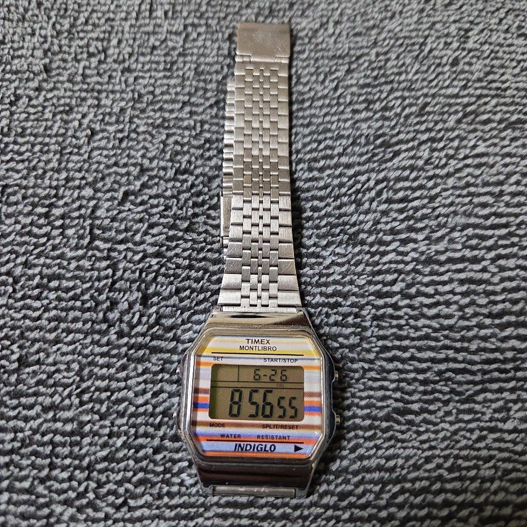 Used TIMEX MONTLIBRO digital watch body