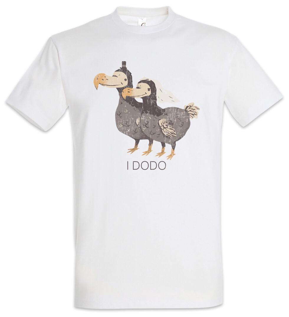 I Dodo T-Shirt Mens Womens Tees Top Wedding Marriage Couple Geek Nerd Love Animal Welfare Fun 4XL