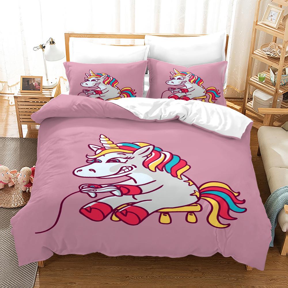 Gaming Påslakanset Gamer Rumsdekor för Pojkar Barn Tonåringar Videospel Enkelsäng Sängkläder Spelkonsol Överkast Dekor Hem