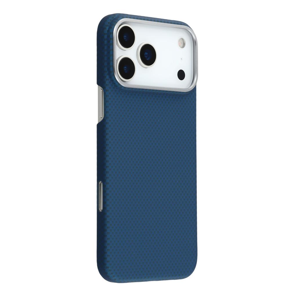 X-LEVEL For iPhone 17 Pro Case Compatible with MagSafe Carbon Nanofiber+Metal Lens Frame Phone Cover
