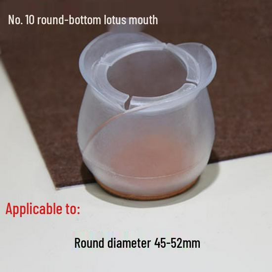 Anti-Slip Silicone Leg Covers: Durable, Thickened Protection for Dining Table and Chair Legs