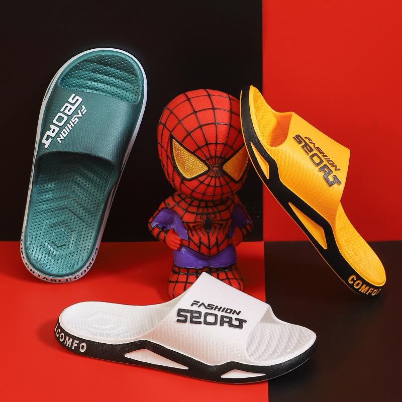 Unisex Korean Style Casual Flip-Flops: Soft, Comfortable Men's and Women's Home Bathroom Slippers