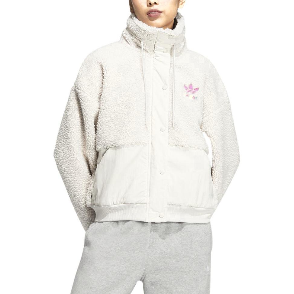 adidas Originals Sherpa Stand Collar Jacket HY1373