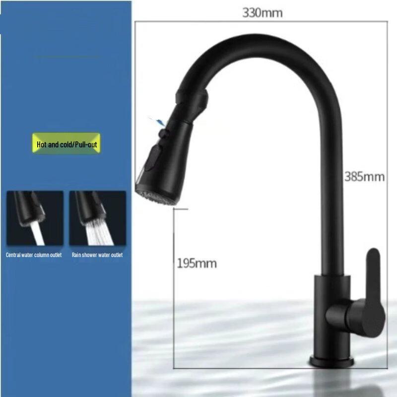TLXT Kitchen Pull-Out Faucet