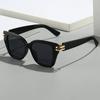 Classic Luxury Brand Designer Vintage Square Sunglasses Women For Men Sun Glasses Punk Rivet Sexy Ladies Popular Shades UV400