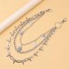 Hiphop Street Skirt Decoration Belt Luxury Women Metal Belt Hollows Out Belt for Enhancing Everyday and Event Outfits