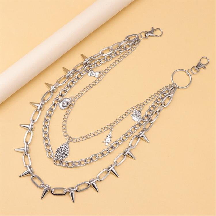 Hiphop Street Skirt Decoration Belt Luxury Women Metal Belt Hollows Out Belt for Enhancing Everyday and Event Outfits