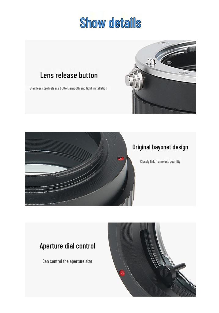 FUYALIN AF-NEX Lens Adapter for DSLR AF Lenses To Sony Mirrorless Cameras
