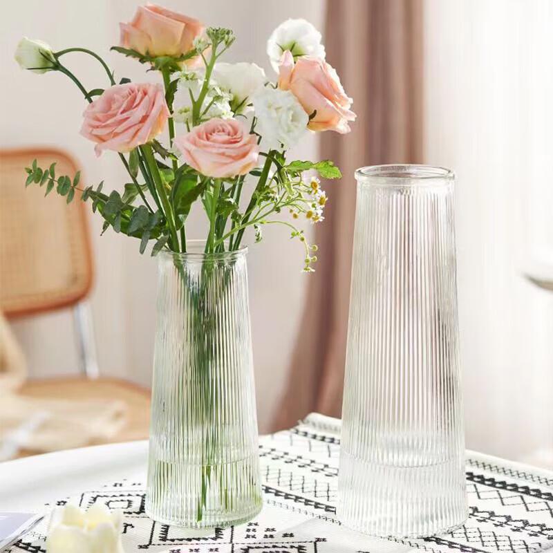 

Transparent Glass Hydroponic Flower Vase