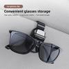 Car Eyeglass Storage Clip Auto Sun Visor Sunglasses Holder For Alfa Romeo Giulia Stelvio Junior Tonale 33 Stradale 4C GiuliettaTH7 