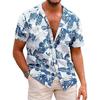 Hawaiian Summer Men's Shirt Trendy Beach Comfortable Short Sleeve Shirt for Men