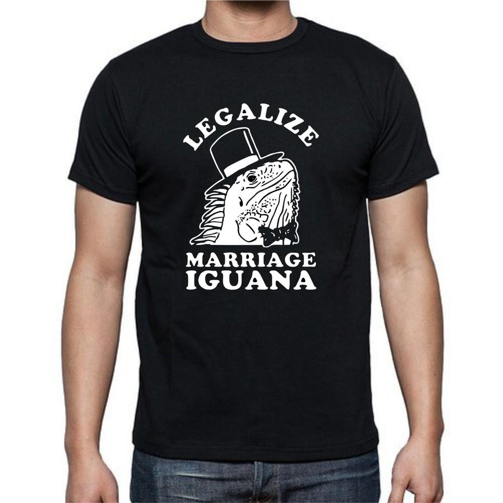 

Leagalize Marriage Iguanna T shirt tee 4XL