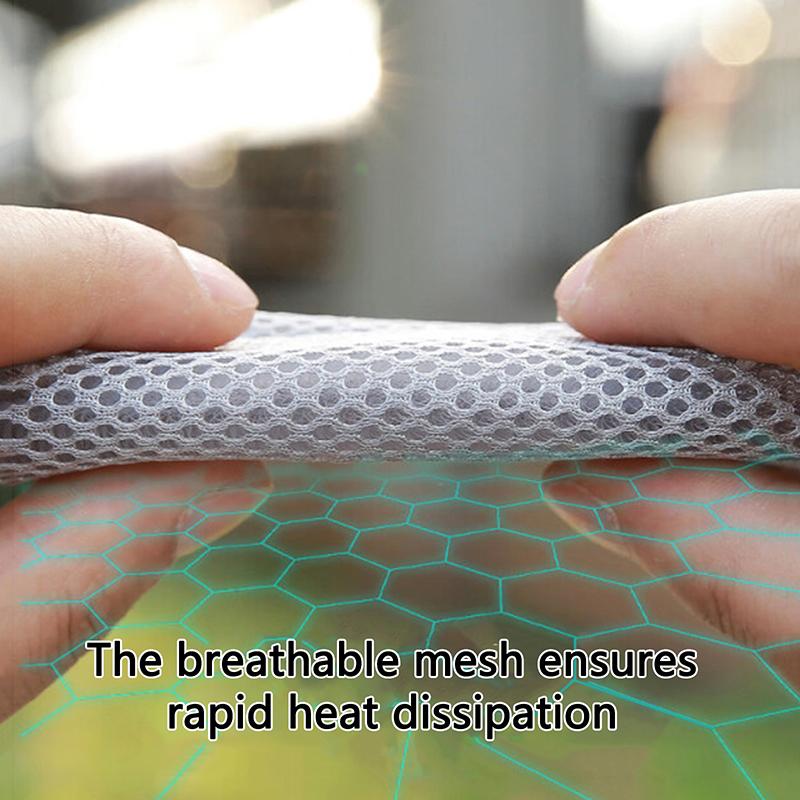 2 Pairs Breathable Handlebar Covers For Motorcycle Bike Universal Summer Sweatproof Anti Slip Brake Clutch Lever Soft Cover