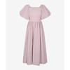 2ND SKIN Seamless Smocking Banding Puff Dress Ngwsd1200