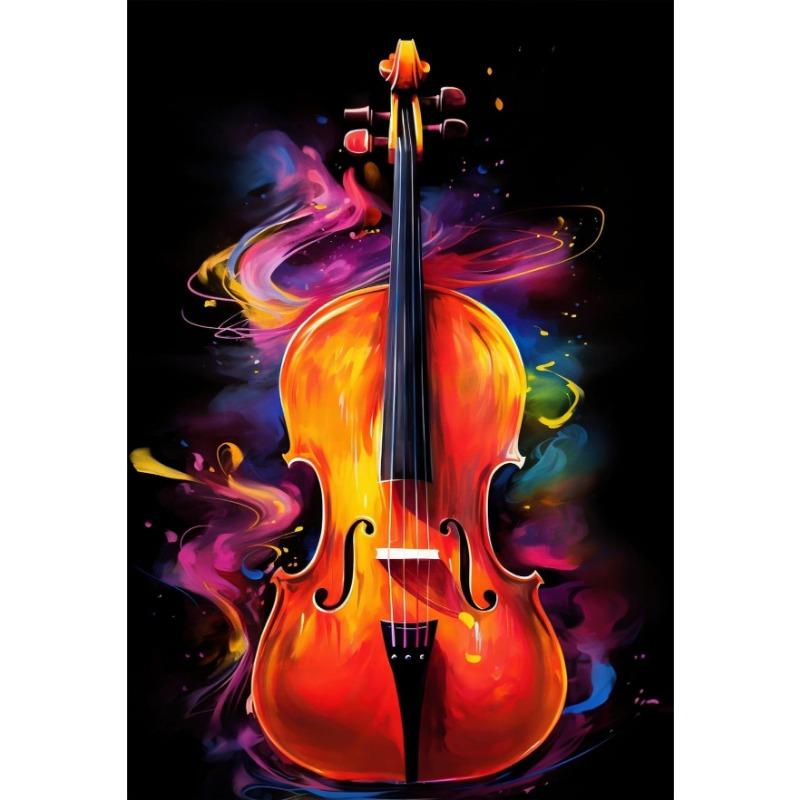 Classic Fashion Instruments Piano Guitar Music Festival Poster Canvas Paintings Wall Art Pictures Music Studio Home Decor