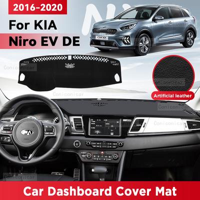 For KIA NIRO EV DE 2016-2020 Car Dashboard Cover Mat Sun Shade Pad Avoid Light Mat Instrument Desk Carpet Protection Accessories