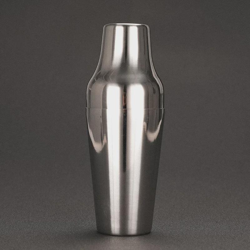 Francouzský dvoudílný nerezový koktejlový šejkr 650 ml