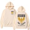 The Eagle Khabib Nurmagomedov Graphic Hoodies Unisex Fashion Violence Aesthetics Sweatshirt Fleece Casual Oversized Pullovers