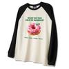 Seupeullaesikodeu Raglan Long Sleeve Cream - Dessert Donut