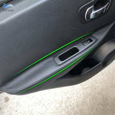4pcs Door Handle Panels Armrest Microfiber Leather Covers Protection Trim For Nissan Qashqai J10 2007 2008 2009 - 2014