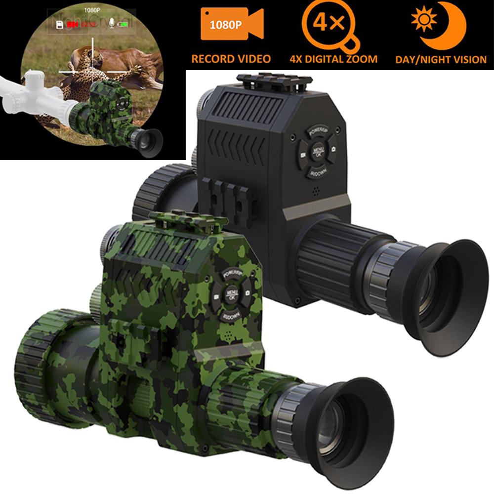 

Цифрова мисливська камера Лазерна інфрачервона камера нічного бачення Монокуляр 1080P 400M Інфрачервона відеокамера для подорожей Підтримка фото-відеозапису LED IR - 720P