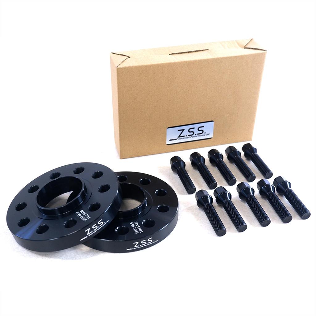 z.s.s. PCD112 Wide Tread Spacer, Integrated Hub, 5 Holes, M14 x P1.5 Hub 2.6