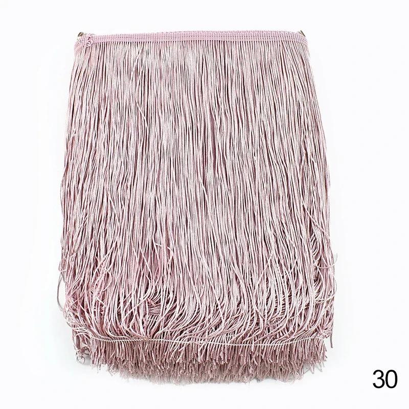 5/8/10M 30cm Long Tassel Fringes for Curtains Lace Trims Dress Fringe Trim Decorative Trimmings Stitching DIY Sewing Accessories