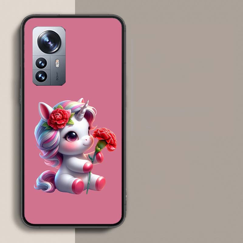 

Милый Чехол для Телефона с Единорогом для Xiaomi Poco X3 NFC X4 GT M3 M4 M5 M5S X7 X6 X5 F6 Pro F5 F4 Mi F3 F2 Чехол TPU Capa Coque Прозрачный Xiaomi Poco F5 Pro