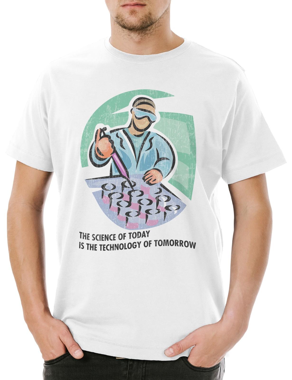 The Science Of Today Men s T-Shirt Science Scientist Professor M