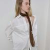 Sheed Pleated Scarf_Brown
