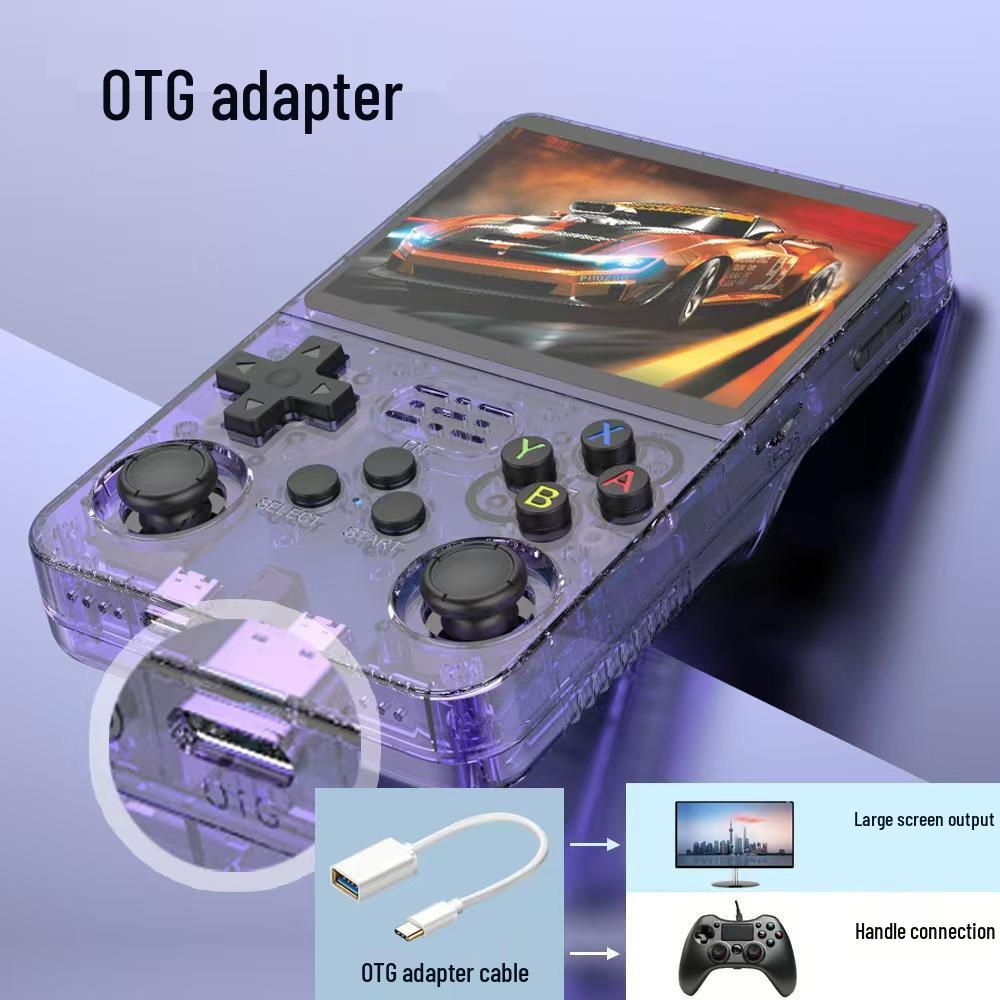 

R36S Retro Handheld Console - Nostalgic Arcade & PSP Dual System, Open Source Gaming Device.