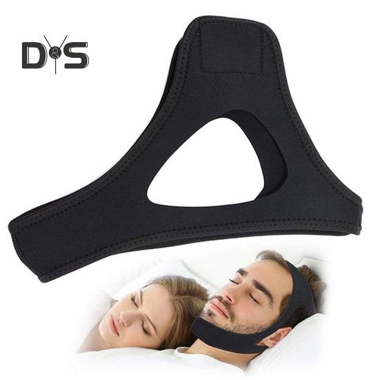 Anti-Schnarch-Kinnriemen, wirksamer Schnarchstopper, Kieferriemen, verstellbarer Schlafkinnriemen für Männer und Frauen, um den Mund geschlossen zu halten