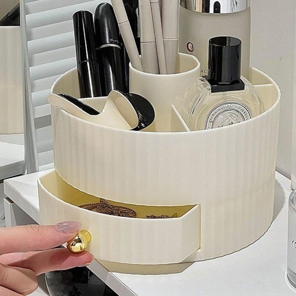 Mit Schublade Make-up-Pinsel-Organizer Große Kapazität Hautpflegeprodukt-Regal für Schminktisch