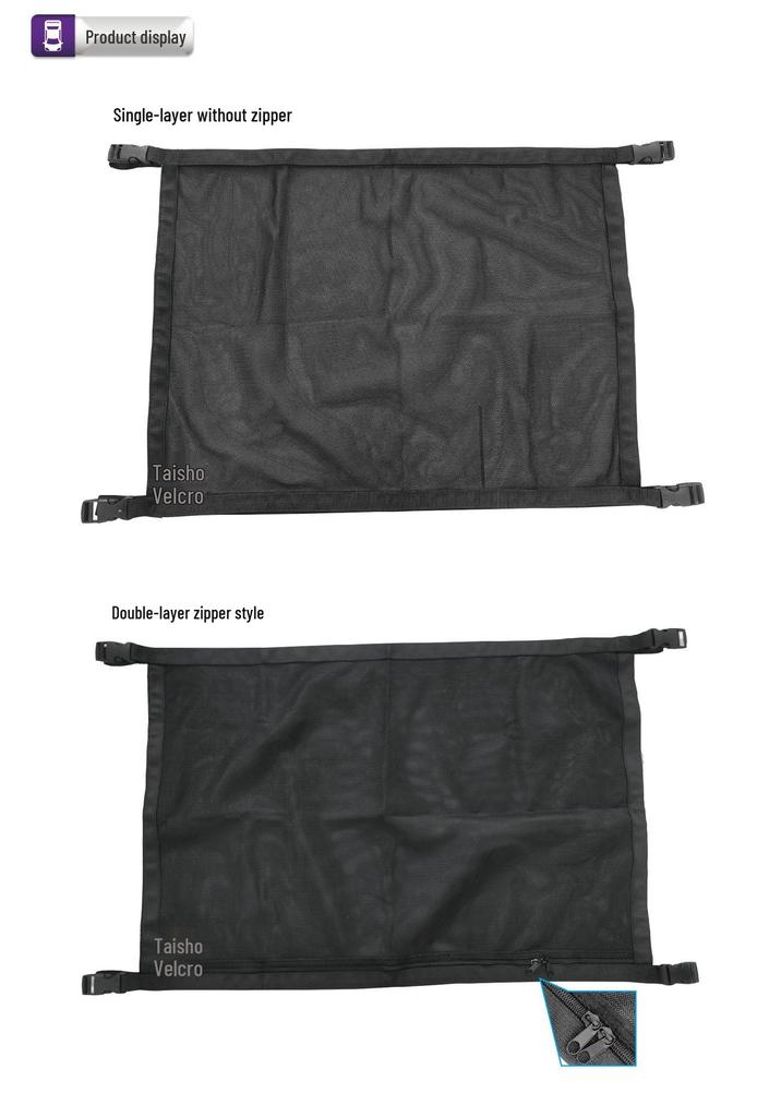 In-Stock Adjustable Hanging Car Ceiling Storage Net Bag