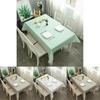Waterproof Peva Tablecloth With Fresh And Beautiful Plaid Pattern**