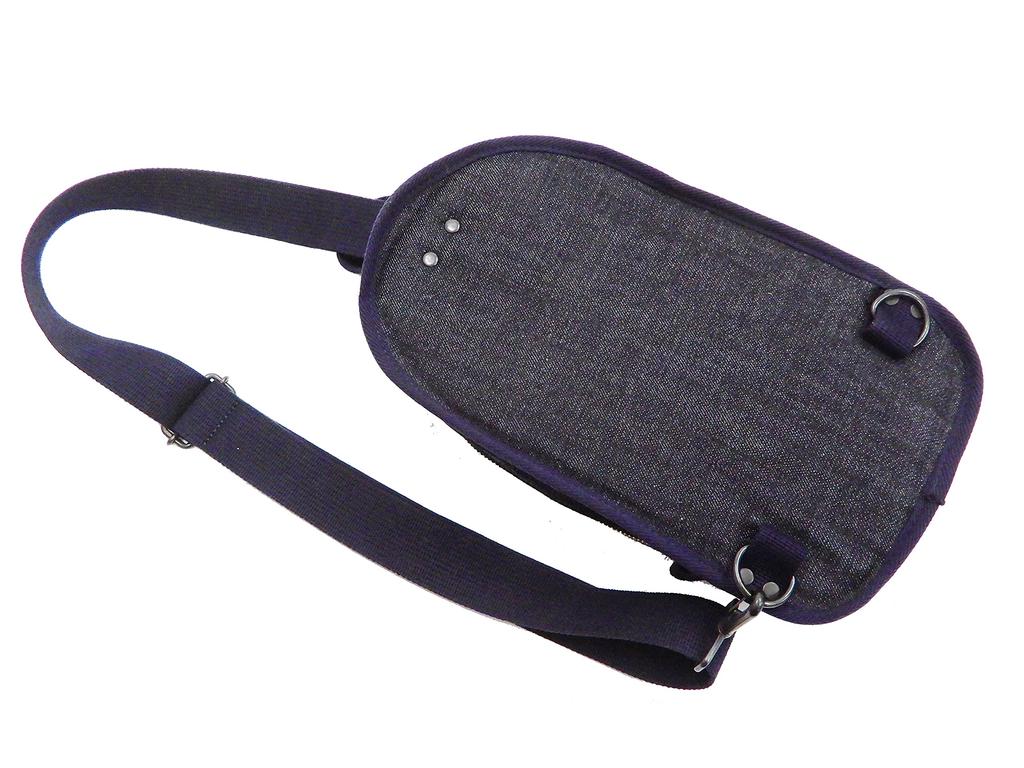 Kojima Genes Bag Size Fits Indigo Men's One-Shoulder (RNB-953) (One All, Denim)