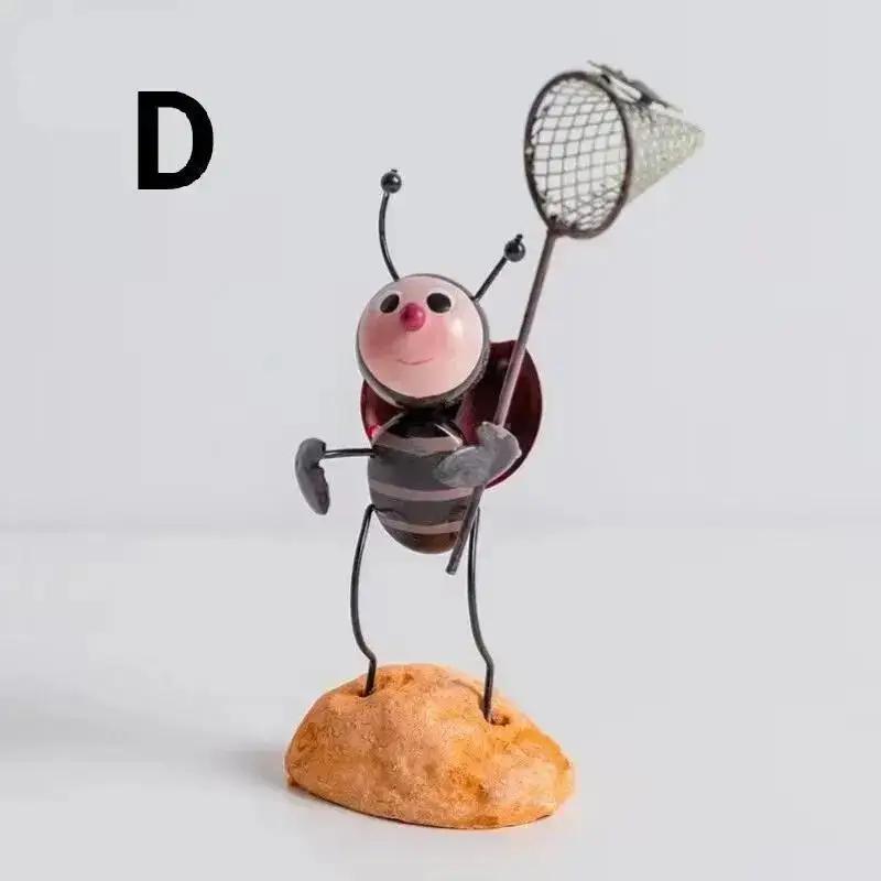 

1 шт. Маленькая божья коровка Креативный отдел Исцеляющие маленькие украшения Гостиная Компьютерный рабочий стол Современное украшение для дома и сада D