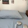 Pure Cotton Pillow Set: Includes Single 48x74cm Pillowcase, Pair of Pillow Inserts, Liner, and Cover.