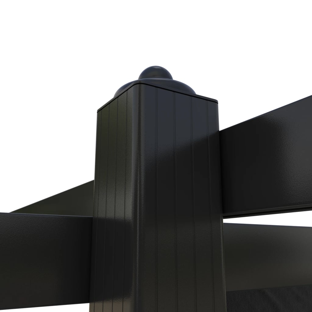 Pavilion with Extendable Roof 3x3 M Anthracite