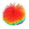 Silicone Construction Stress Relief Rainbow Colorful Sensory Toy Ball Shape