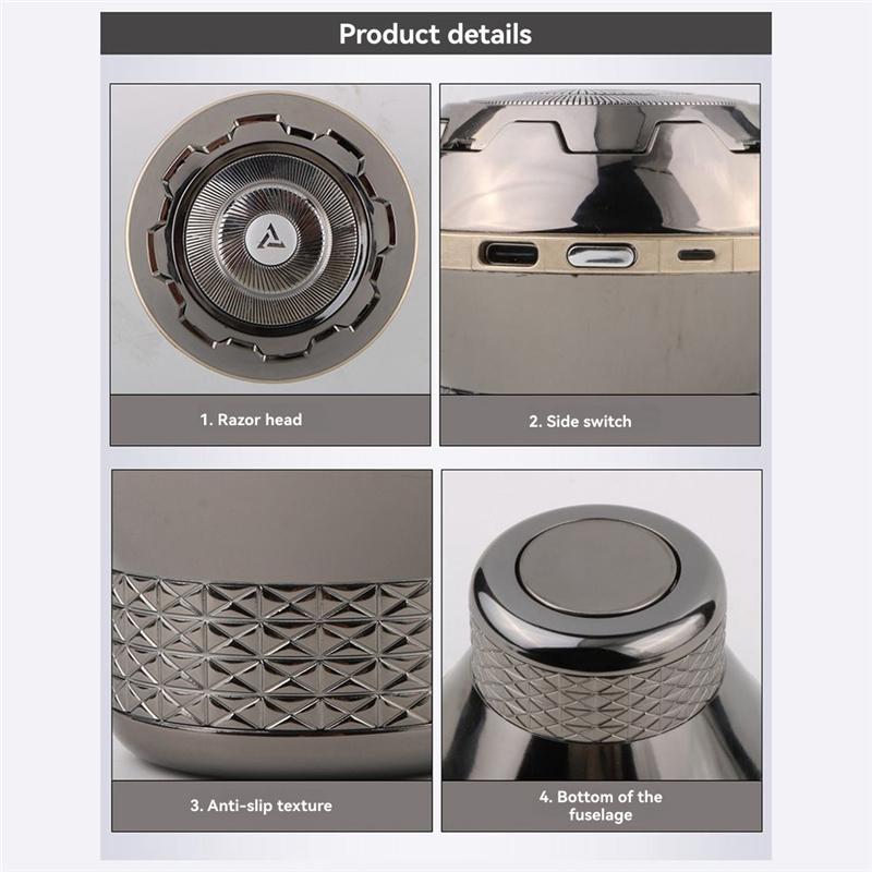 

A65T-Complete Men s Grooming Kit - USB Rechargeable Electric Shaver, Waterproof Beard And Bald Head Trimmer