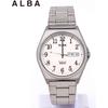 Seiko Watch Alba Watch Men's Quartz Stainless Steel Titanium for Everyday Use Reinforced Waterpro...