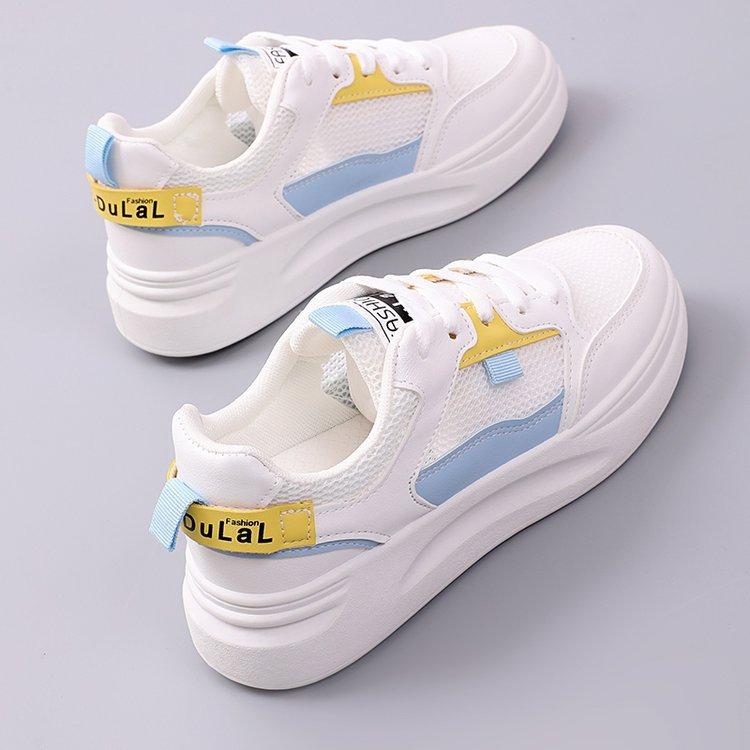 Little white shoes women's 2025 new summer mesh breathable women's shoes versatile Korean version of sports and leisure shoes dad shoes tide