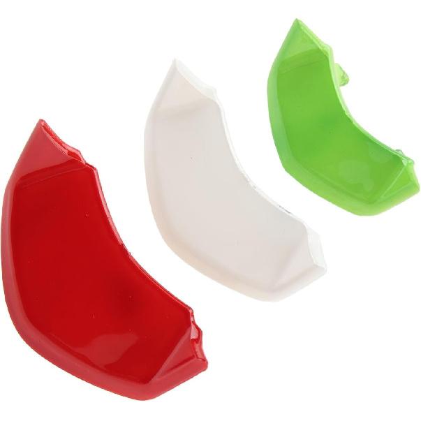 Airvent Inflow Duct Decoration Cover Compatible with 2018-2022 Vespa Sprint 150, Primavera 150, Front Horn Cover Trim (Green+White+Red) green+white+red