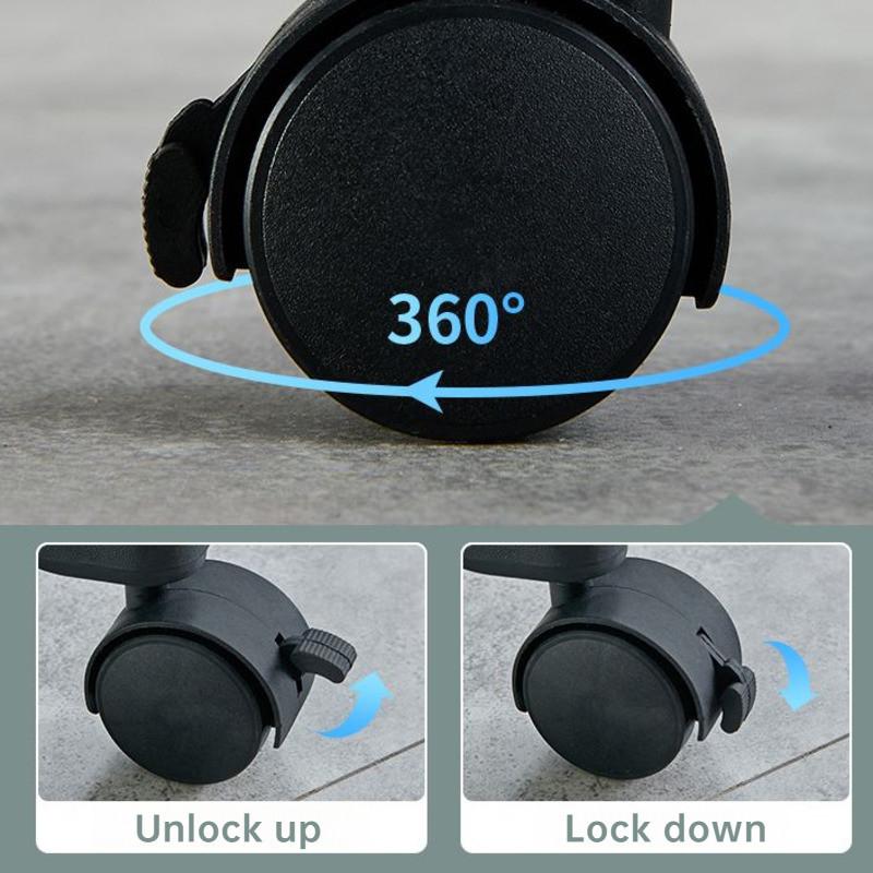 Household Simple Bedside Table Sofa Table Adjustable Height Small Table Flexible Rotation Mini Movable Table