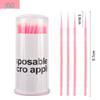 Bamboo Stick Cotton Swabs for Eyelash Extensions, Microblading, & Eyeshadow Application