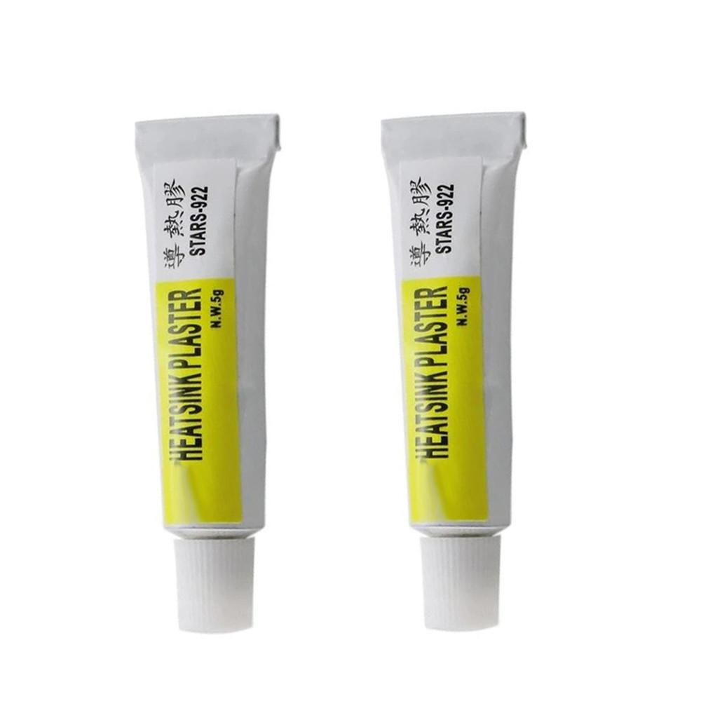 1/2/3pcs Heatsink Plaster Thermal Silicone Adhesive Cooling Paste Strong Adhesive Compound Glue For Heat Sink Sticky